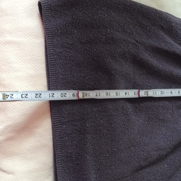 Vintage Knitted sweater and skirt soft knubby knit size med 8 - Picture 10 of 12